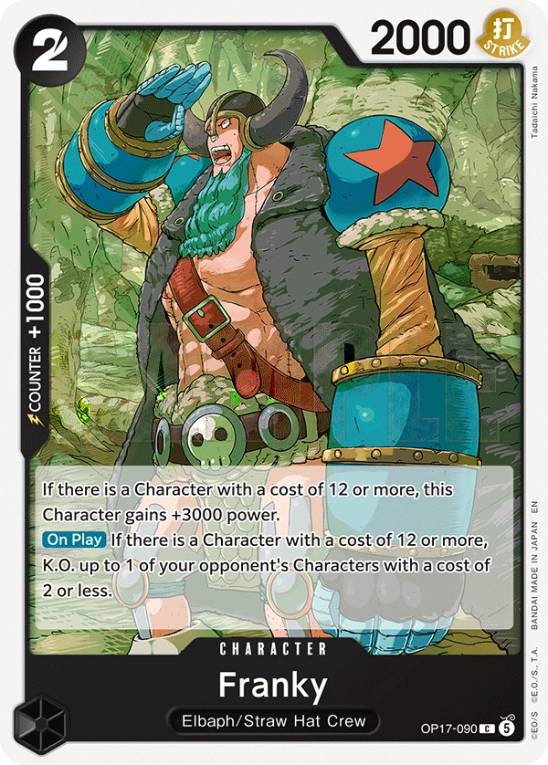Carta Franky (OP17-090)
