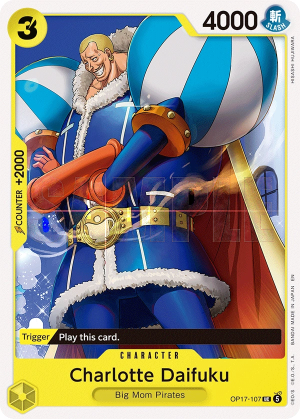 Carta Charlotte Daifuku (OP17-107)