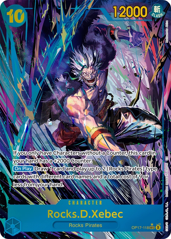Carta Rocks.D.Xebec (OP17-118)