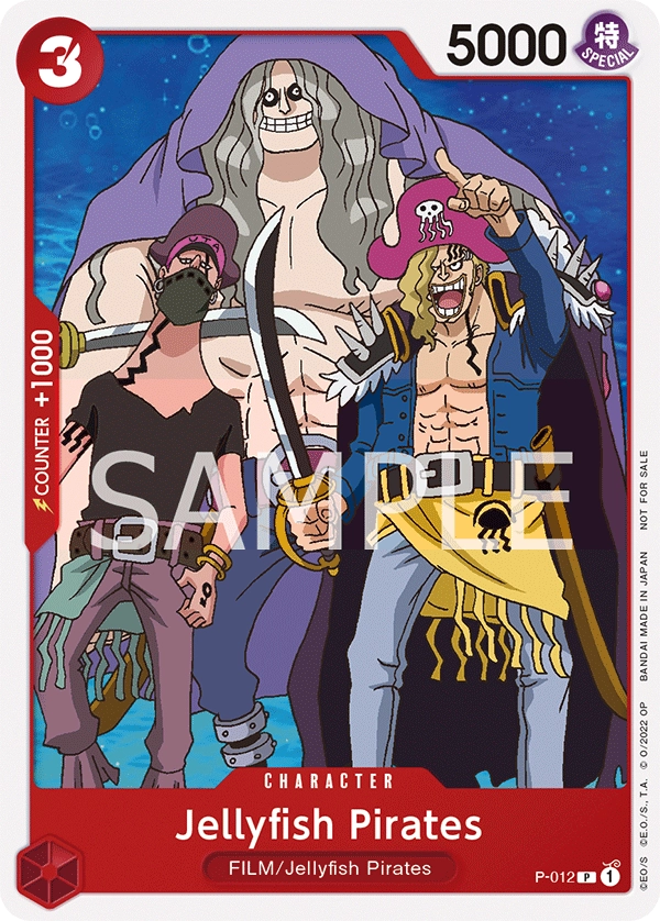 Carta Jellyfish Pirates (P-012)