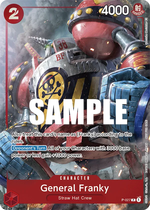 Carta General Franky (P-027)