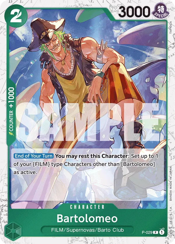 Carta Bartolomeo (P-029)