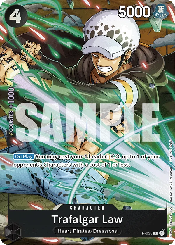 Carta Trafalgar Law (P-038)
