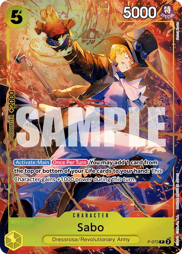 Carta Sabo (P-073)