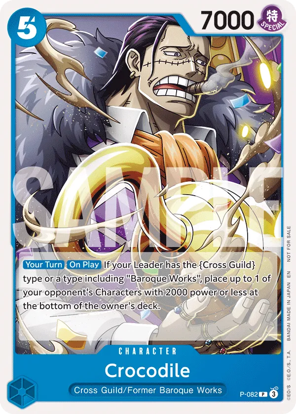 Carta Crocodile (P-082)