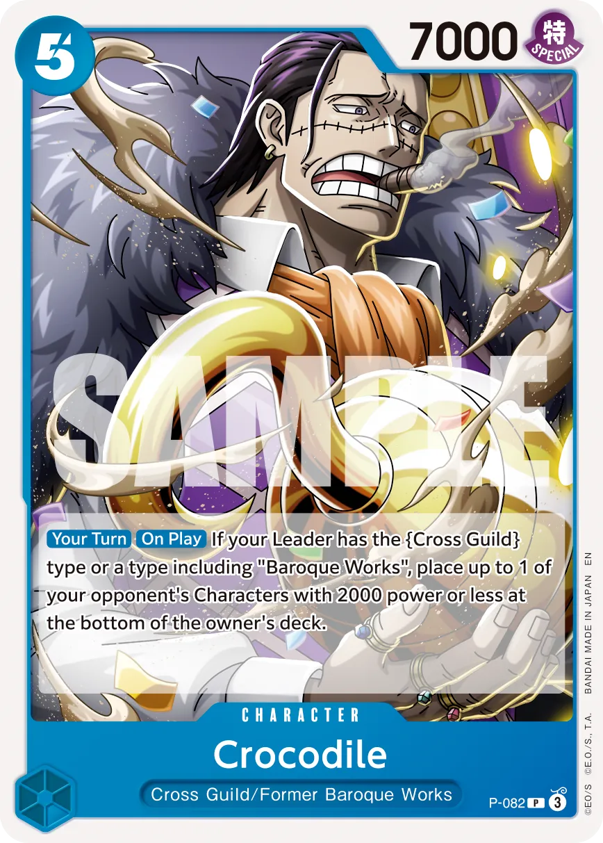 Carta Crocodile (P-082)