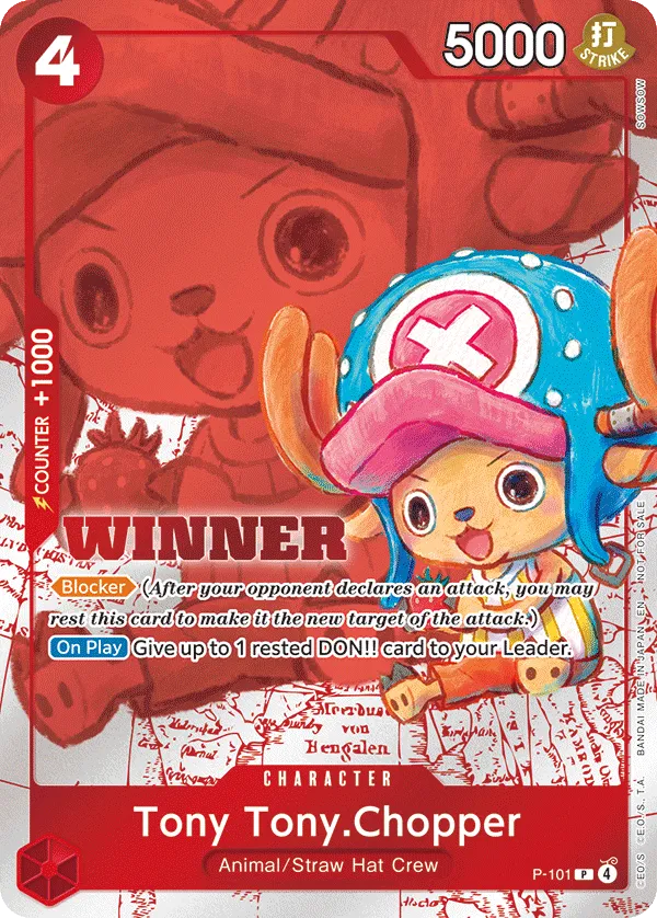 Carta Tony Tony.Chopper (P-101)