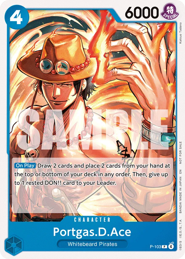 Carta Portgas.D.Ace (P-103)