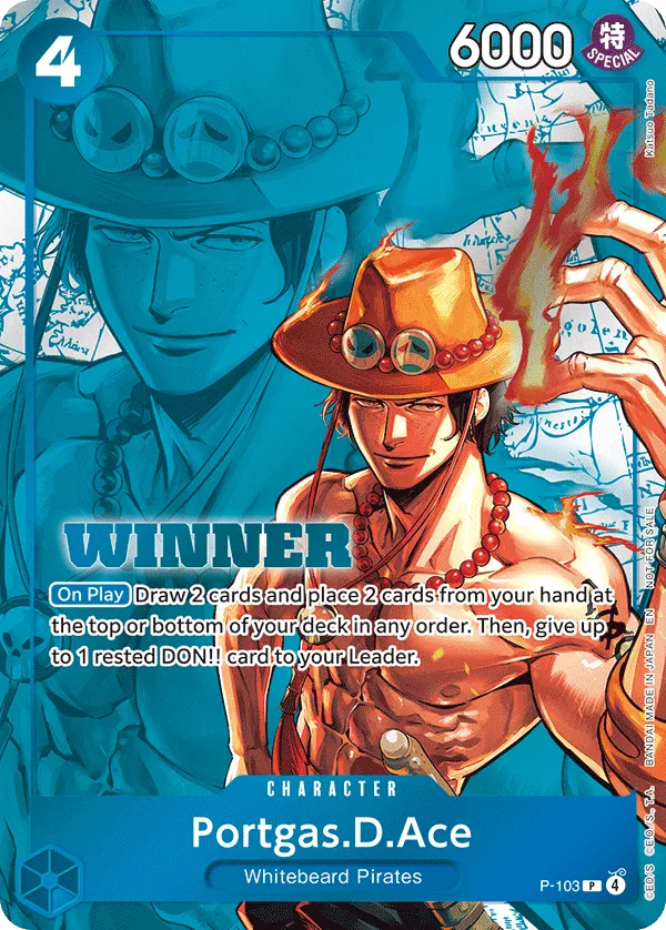 Carta Portgas.D.Ace (P-103)