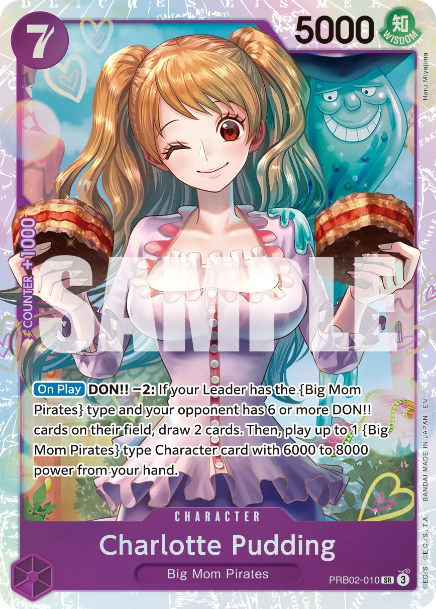 Carta Charlotte Pudding (PRB02-010)