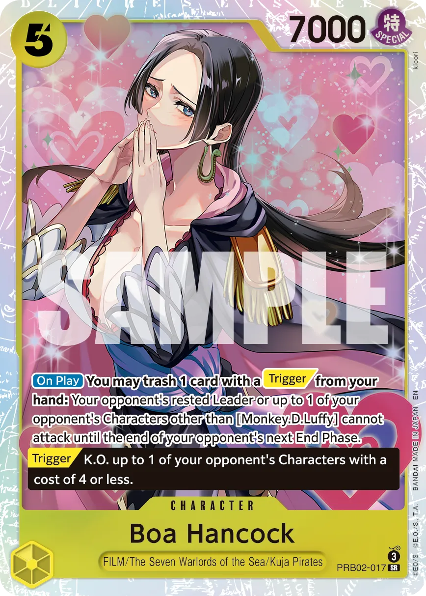 Carta Boa Hancock (PRB02-017)