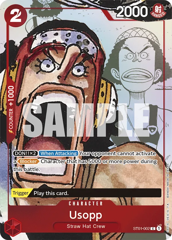 Carta Usopp (ST01-002)