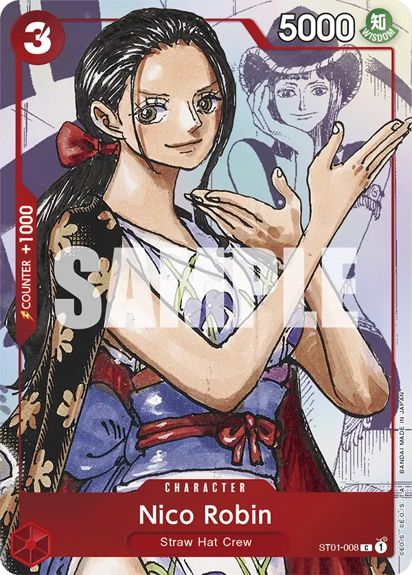 Carta Nico Robin (ST01-008)