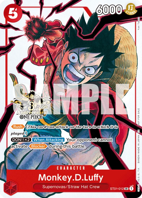 Carta Monkey.D.Luffy (ST01-012)
