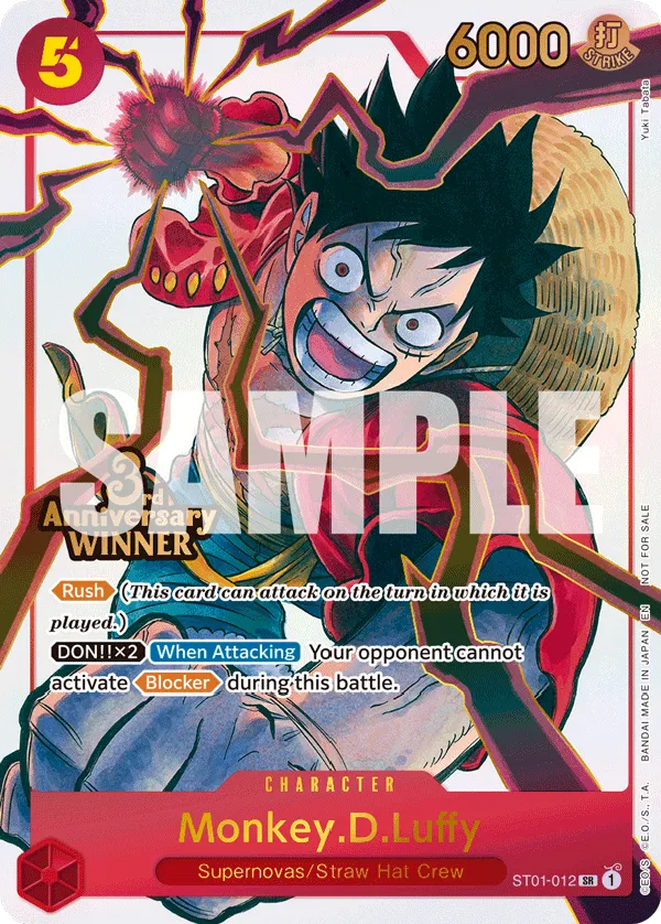 Carta Monkey.D.Luffy (ST01-012)