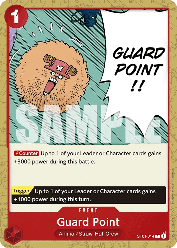Carta Guard Point (ST01-014)