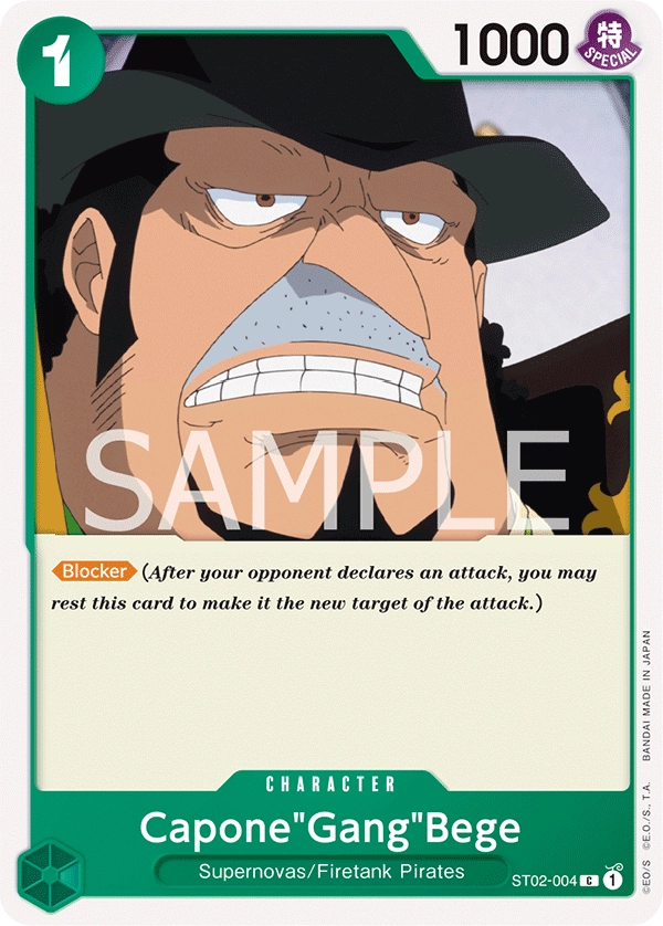 Carta Capone"Gang"Bege (ST02-004)