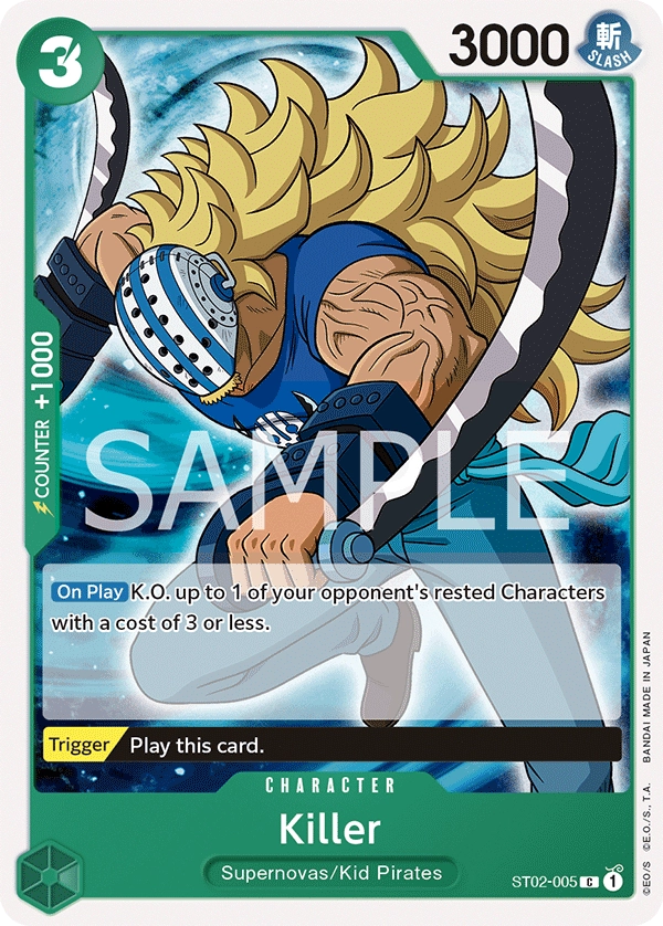Carta Killer (ST02-005)