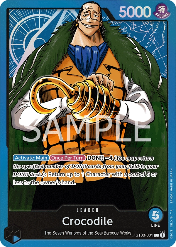 Carta Crocodile (ST03-001)