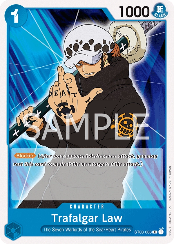 Carta Trafalgar Law (ST03-008)