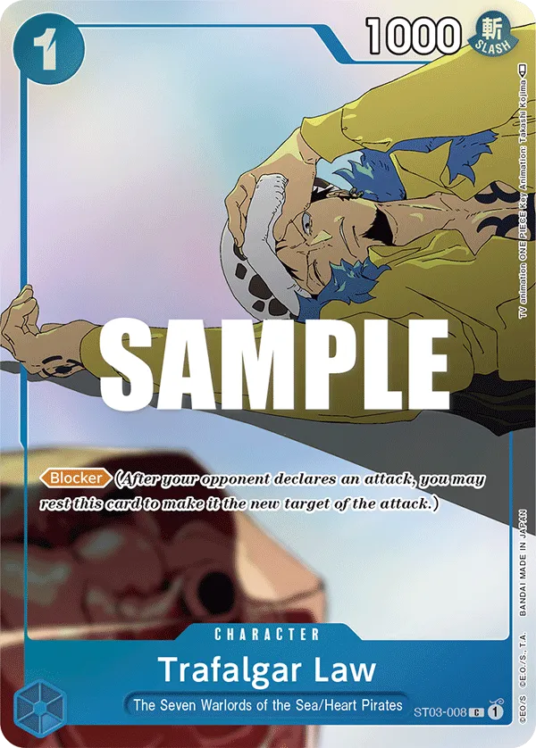 Carta Trafalgar Law (ST03-008)
