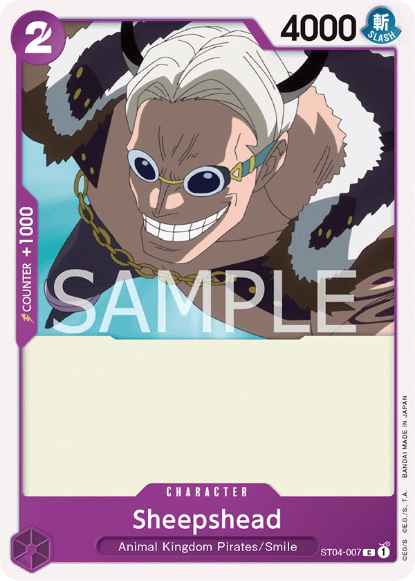 Carta Sheepshead (ST04-007)