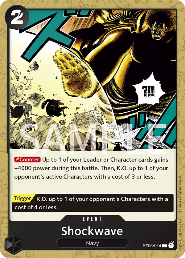 Carta Shockwave (ST06-014)