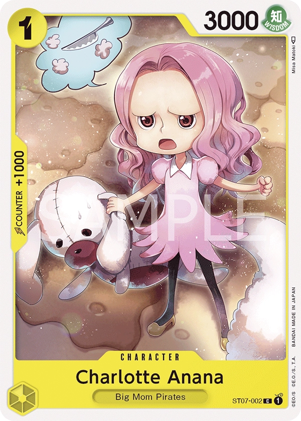 Carta Charlotte Anana (ST07-002)
