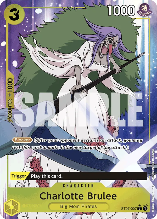 Carta Charlotte Brulee (ST07-007)