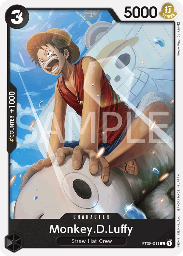 Carta Monkey.D.Luffy (ST08-011)