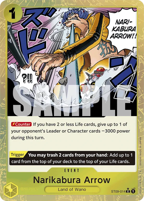 Carta Narikabura Arrow (ST09-014)