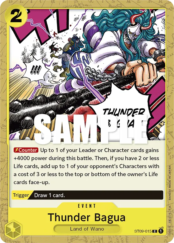 Carta Thunder Bagua (ST09-015)