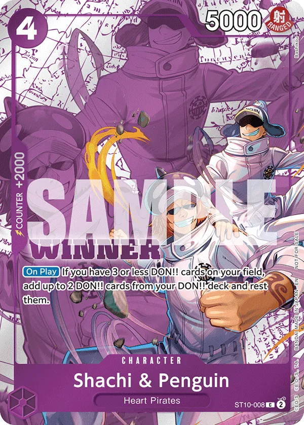 Carta Shachi & Penguin (ST10-008)