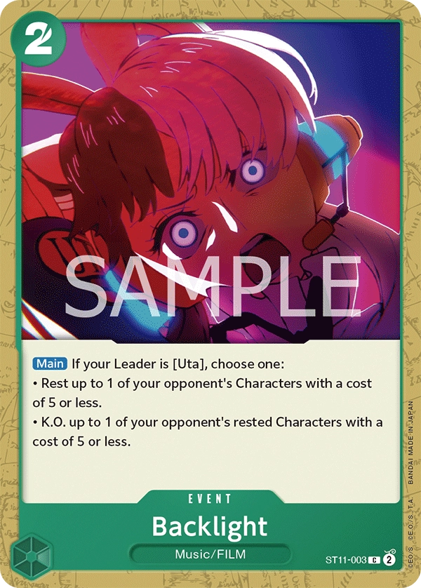 Carta Backlight (ST11-003)