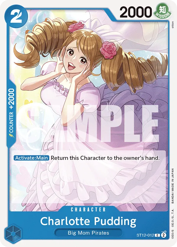 Carta Charlotte Pudding (ST12-012)