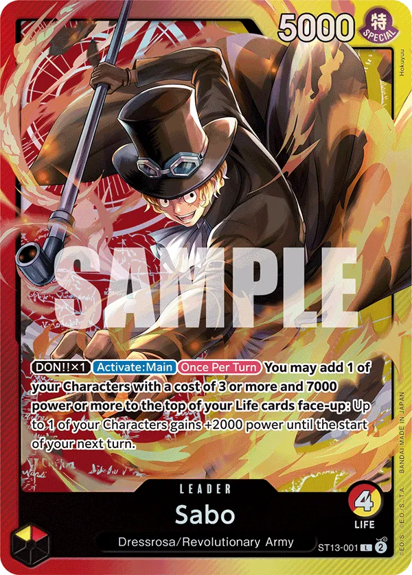 Carta Sabo (ST13-001)