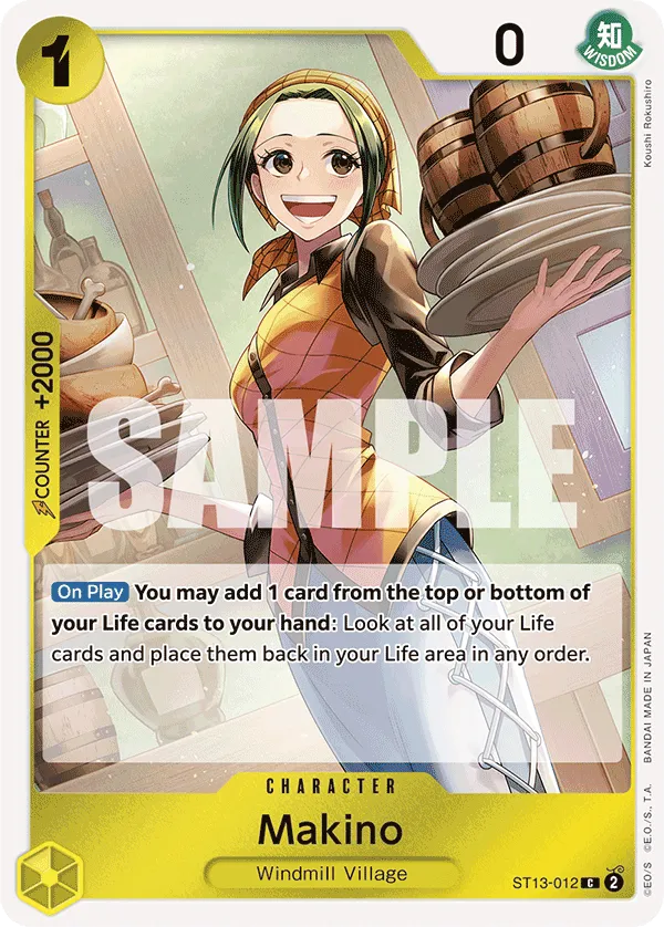 Carta Makino (ST13-012)