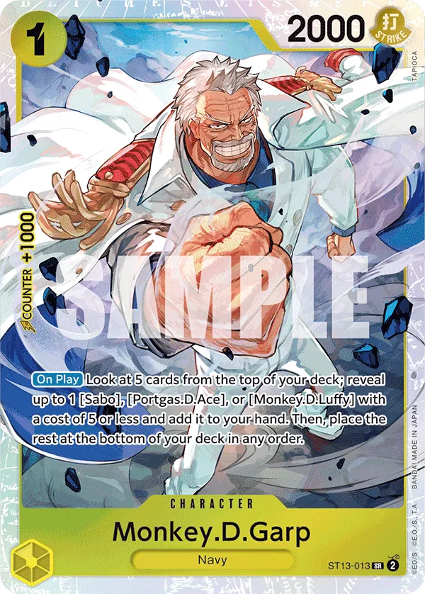 Carta Monkey.D.Garp (ST13-013)