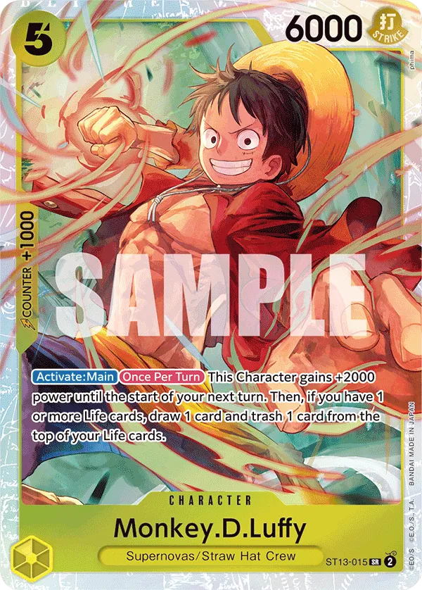 Carta Monkey.D.Luffy (ST13-015)