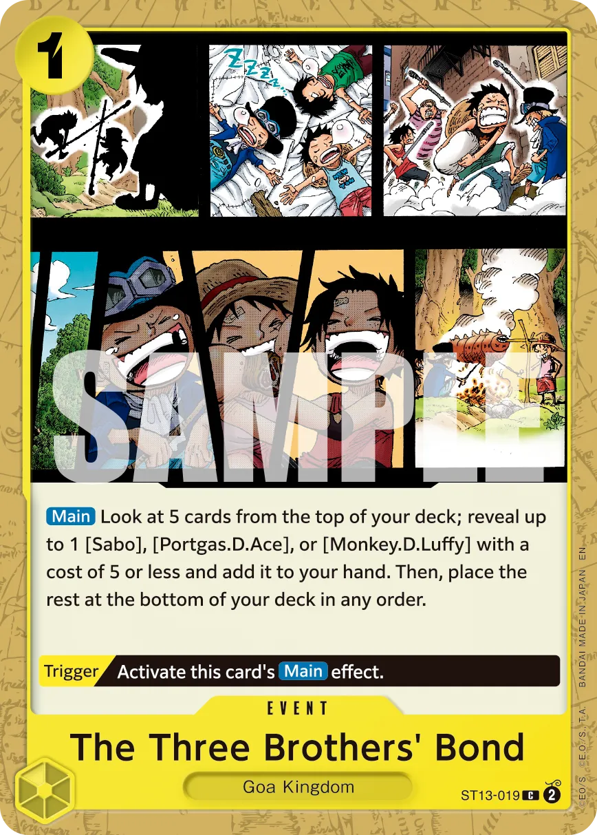 Carta The Three Brothers' Bond (ST13-019)