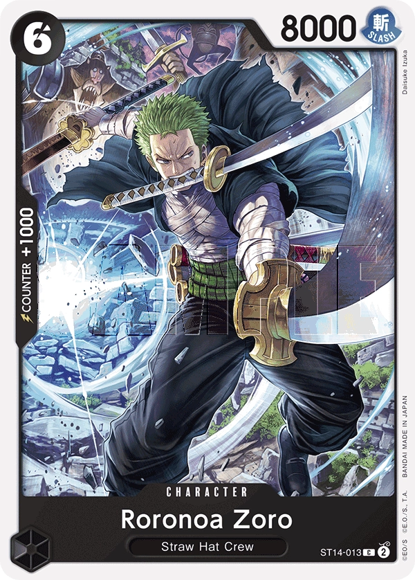 Carta Roronoa Zoro (ST14-013)