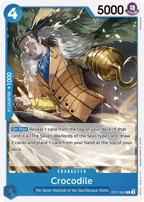 Carta Crocodile (ST17-001)