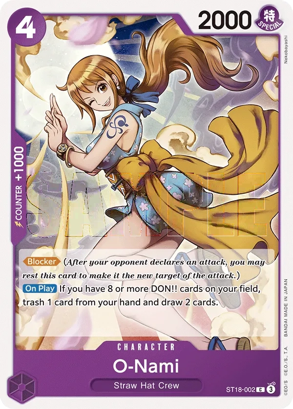 Carta O-Nami (ST18-002)