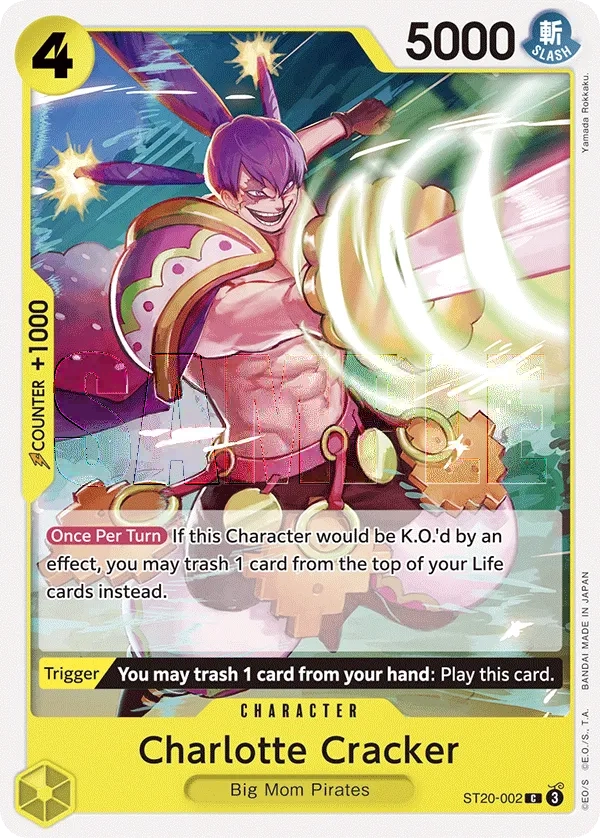 Carta Charlotte Cracker (ST20-002)