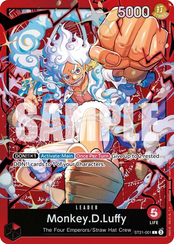 Carta Monkey.D.Luffy (ST21-001)