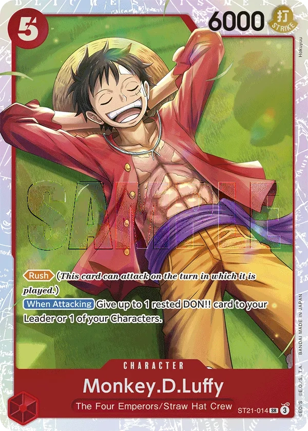 Carta Monkey.D.Luffy (ST21-014)