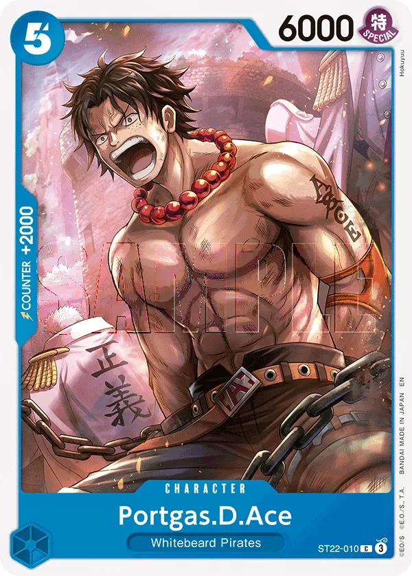 Carta Portgas.D.Ace (ST22-010)