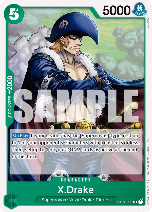 Carta X.Drake (ST24-005)