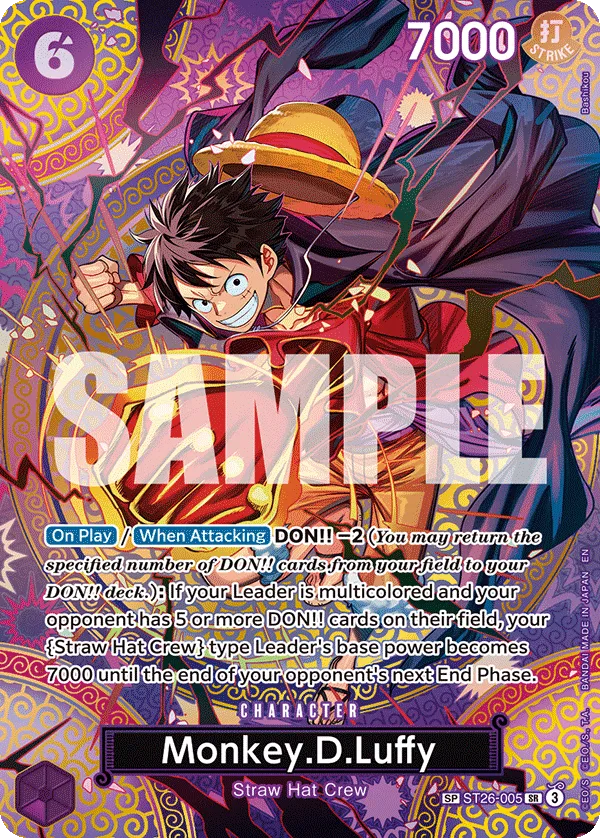 Carta Monkey.D.Luffy (ST26-005)