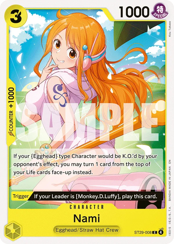 Carta Nami (ST29-008)